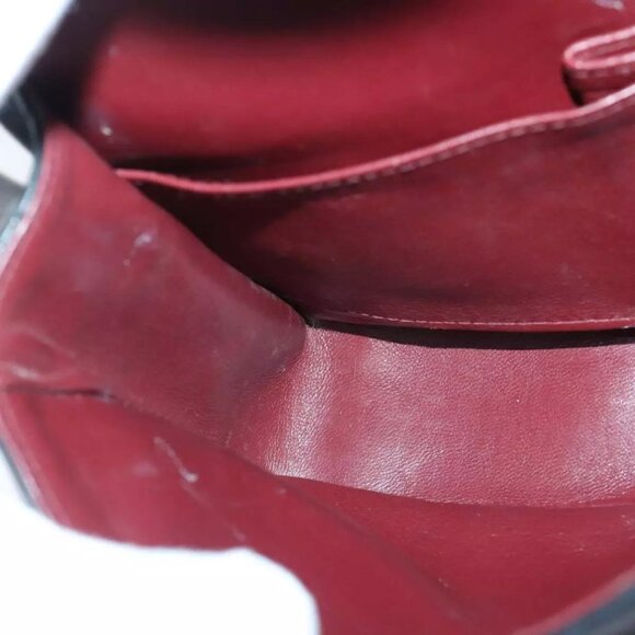 CHANEL Matelasse Turn Lock Chain Shoulder Bag Lamb Skin Black CC Auth yk15263A - Picture 13 of 16